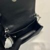 Prada Cardholder with shoulder strap and crystals