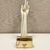 Prada Cardholder with shoulder strap and crystals