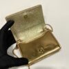 Prada Cardholder with shoulder strap and crystals
