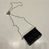 Prada Cardholder with shoulder strap and crystals