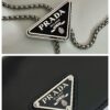 Prada Cardholder with shoulder strap and crystals
