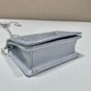 Prada Cardholder with shoulder strap and crystals