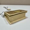 Prada Cardholder with shoulder strap and crystals