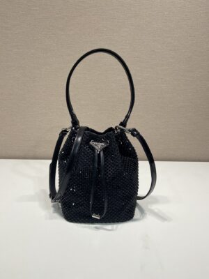 Prada Satin Mini-bag With Crystals