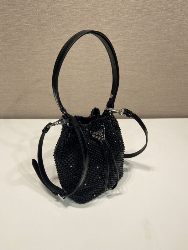 Prada Satin Mini-bag With Crystals