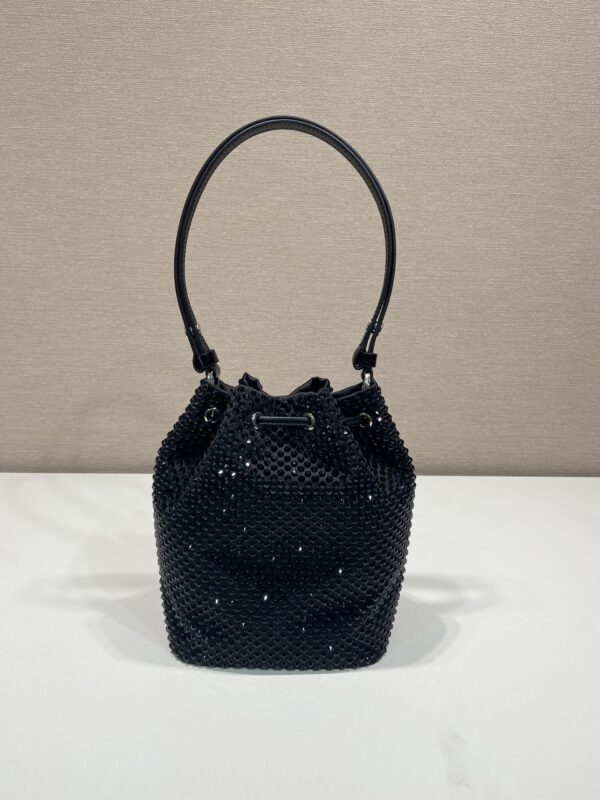 Prada Satin Mini-bag With Crystals