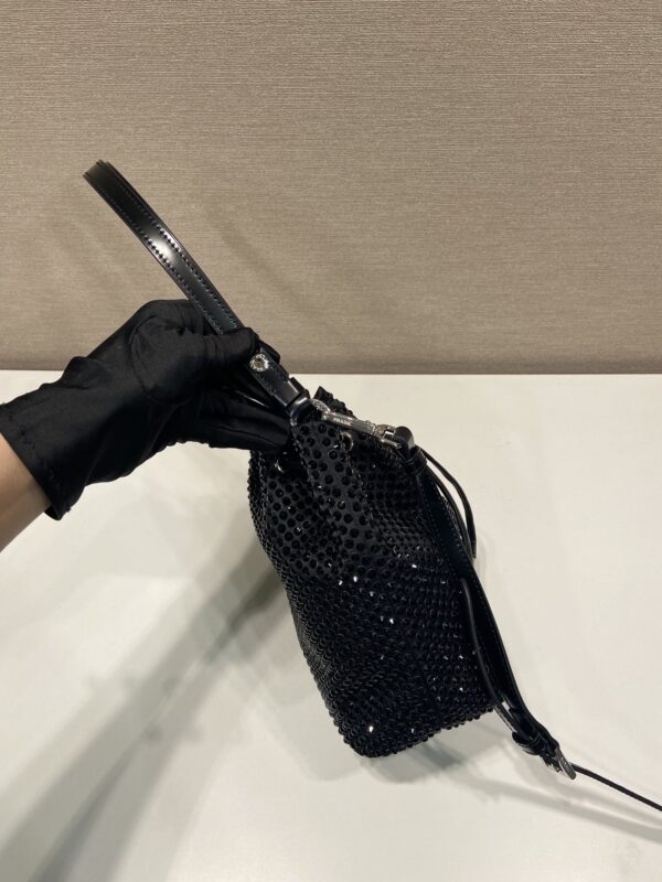 Prada Satin Mini-bag With Crystals