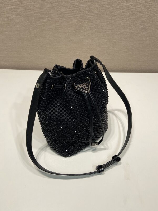 Prada Satin Mini-bag With Crystals