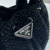 Prada Satin Mini-bag With Crystals