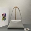 Prada Medium brushed leather handbag