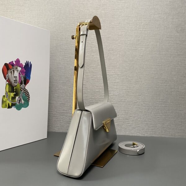 Prada Medium brushed leather handbag