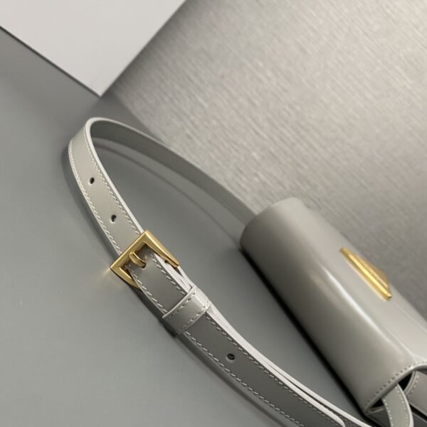 Prada Medium brushed leather handbag