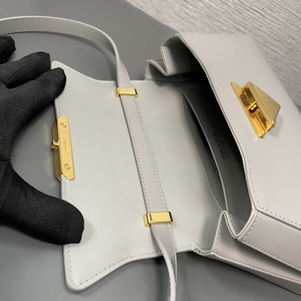 Prada Medium brushed leather handbag