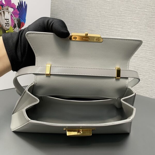 Prada Medium brushed leather handbag