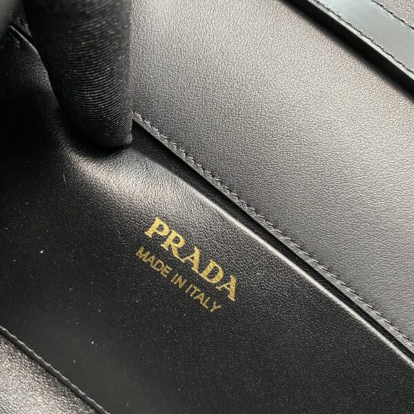 Prada Medium brushed leather handbag
