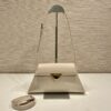 Prada Medium brushed leather handbag