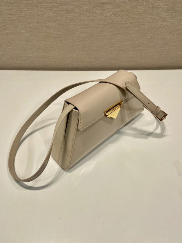 Prada Medium brushed leather handbag