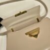 Prada Medium brushed leather handbag