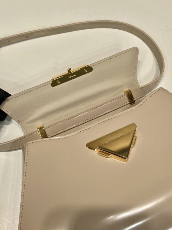 Prada Medium brushed leather handbag
