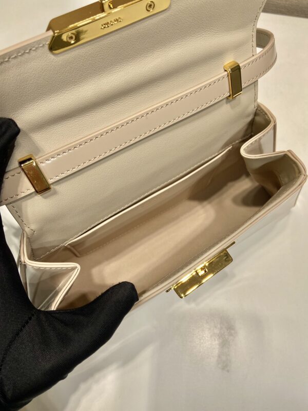 Prada Medium brushed leather handbag