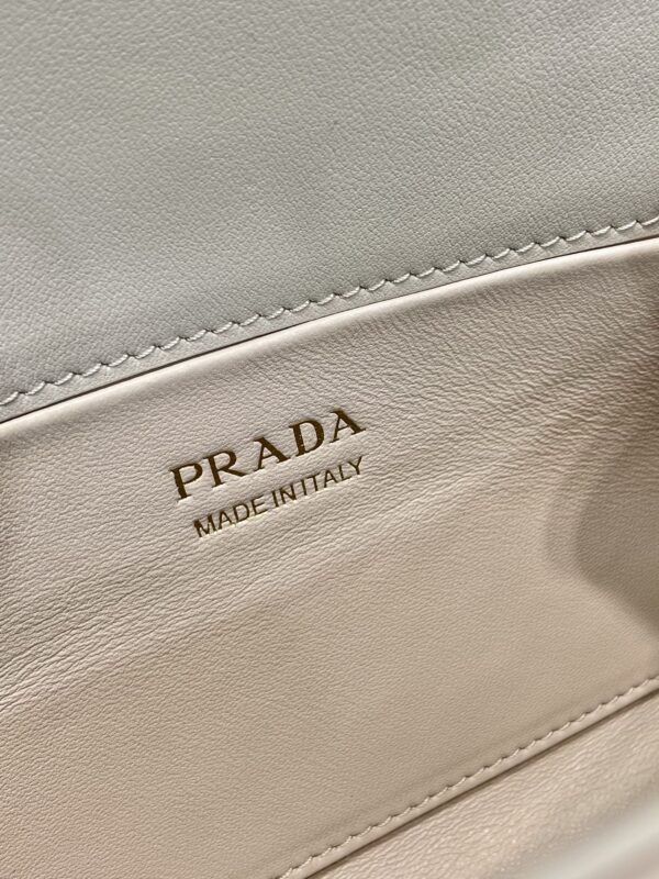 Prada Medium brushed leather handbag