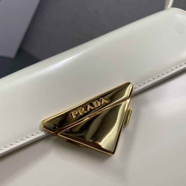 Prada Medium brushed leather handbag