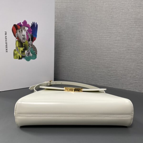 Prada Medium brushed leather handbag
