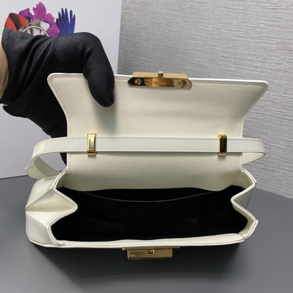 Prada Medium brushed leather handbag