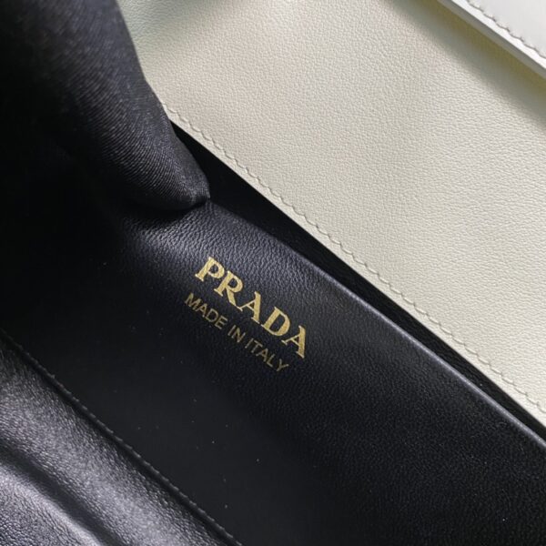 Prada Medium brushed leather handbag