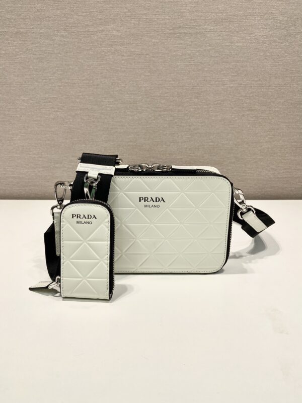 Prada Small Prada Brique leather bag