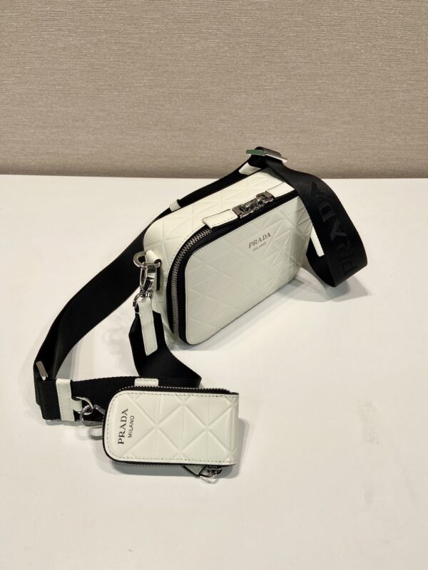 Prada Small Prada Brique leather bag