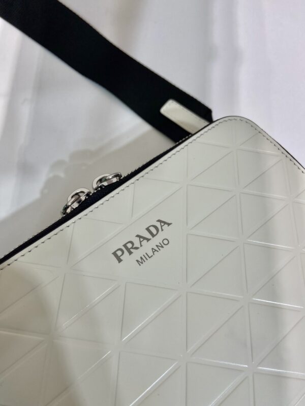 Prada Small Prada Brique leather bag