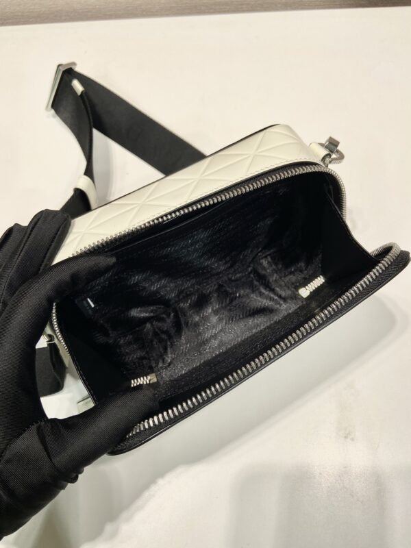 Prada Small Prada Brique leather bag