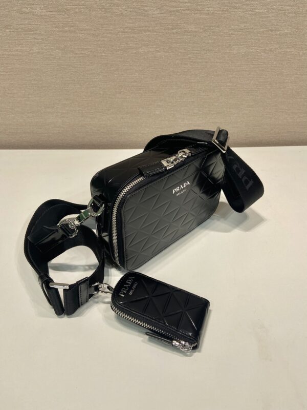 Prada Small Prada Brique leather bag