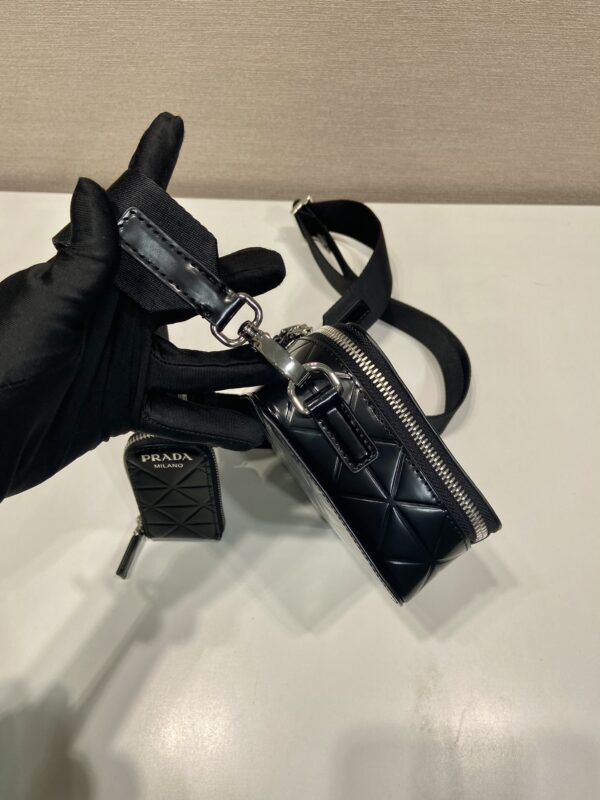 Prada Small Prada Brique leather bag