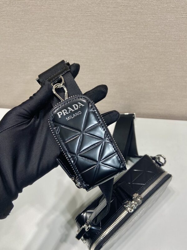 Prada Small Prada Brique leather bag