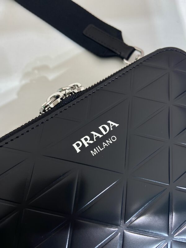 Prada Small Prada Brique leather bag