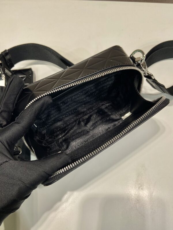 Prada Small Prada Brique leather bag