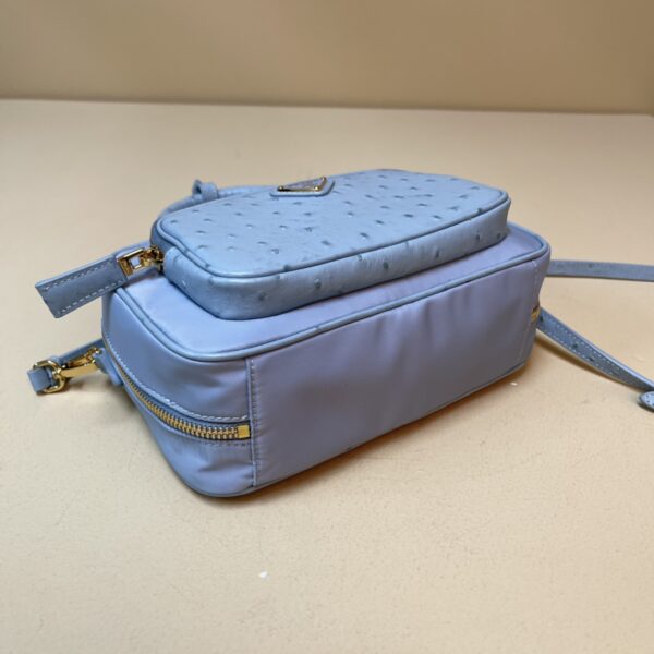 Prada Re-Nylon and leather two-handle bag