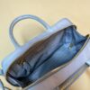Prada Re-Nylon and leather two-handle bag