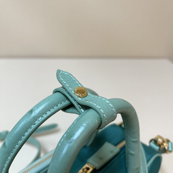 Prada Re-Nylon and leather two-handle bag