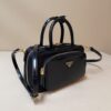 Prada Re-Nylon and leather two-handle bag