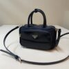 Prada Re-Nylon and leather two-handle bag