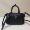 Prada Re-Nylon and leather two-handle bag
