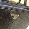 Prada Re-Nylon and leather two-handle bag