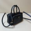 Prada Re-Nylon and leather two-handle bag
