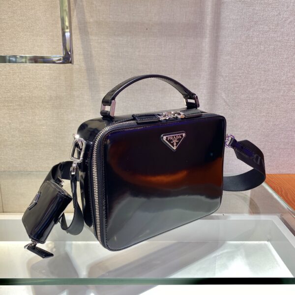 Medium Prada Brique Saffiano leather bag