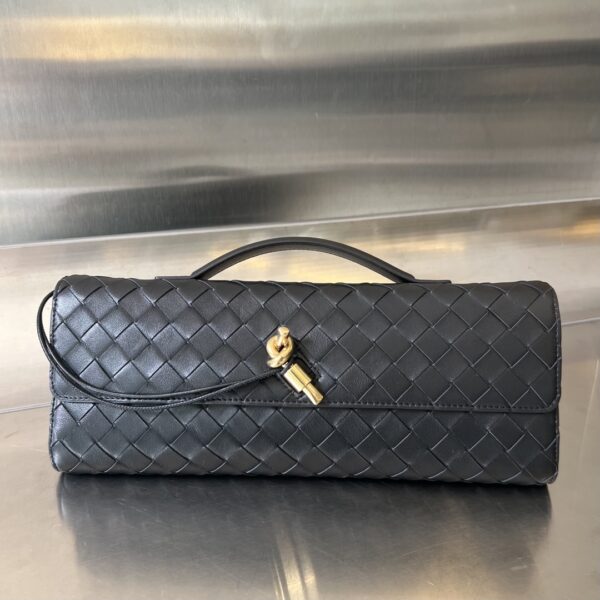 Bottega Veneta Long Clutch Andiamo With Handle