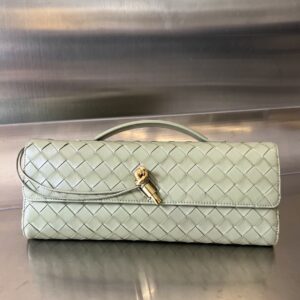 Bottega Veneta Long Clutch Andiamo With Handle