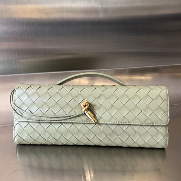 Bottega Veneta Long Clutch Andiamo With Handle